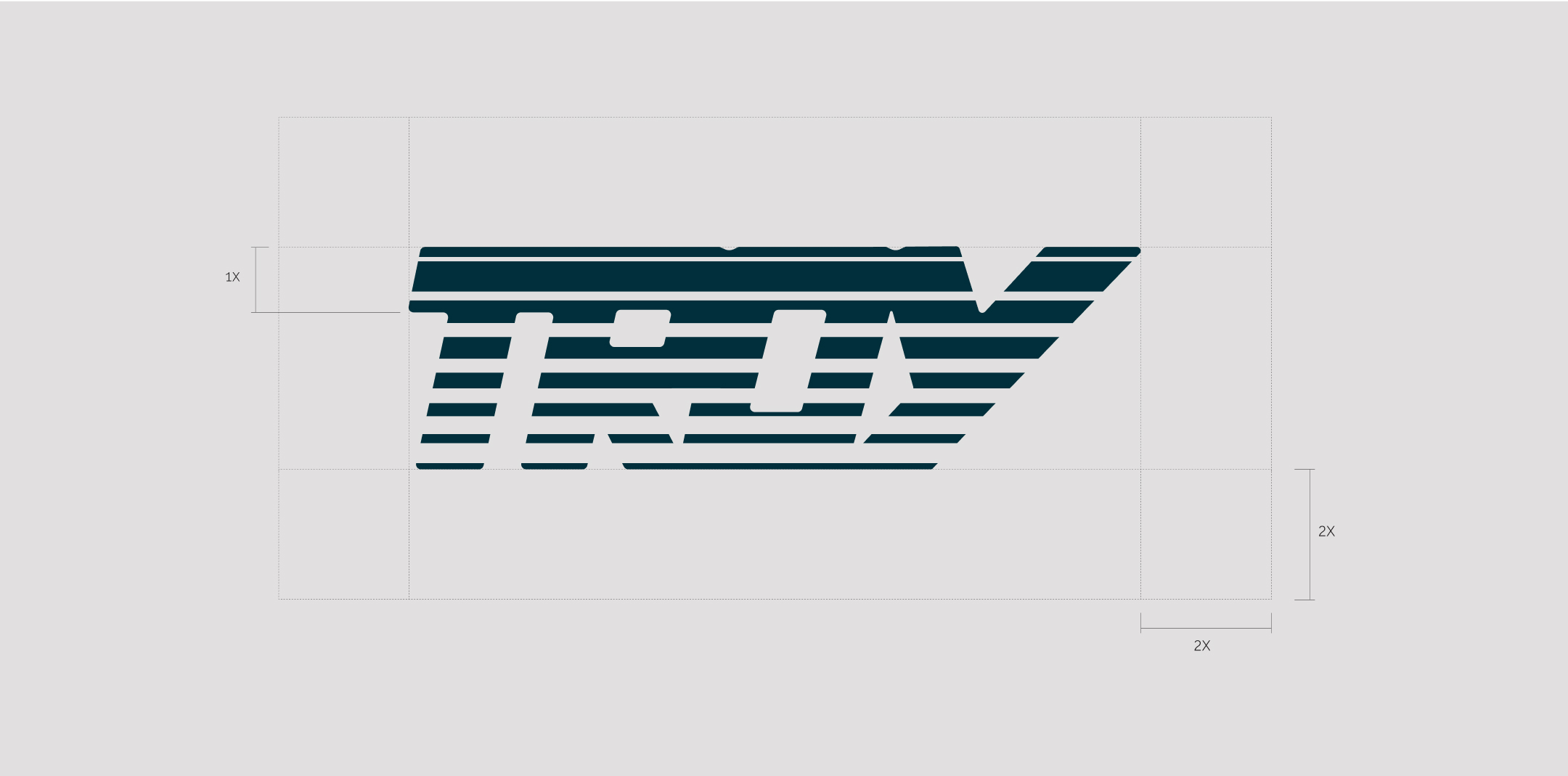 Troy logo dimensions